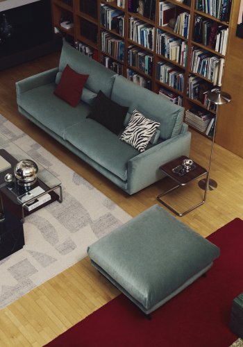 KAVE HOME Norela gulvt�ppe, rektangul�r - gr� jacquard uldblanding (300x200)