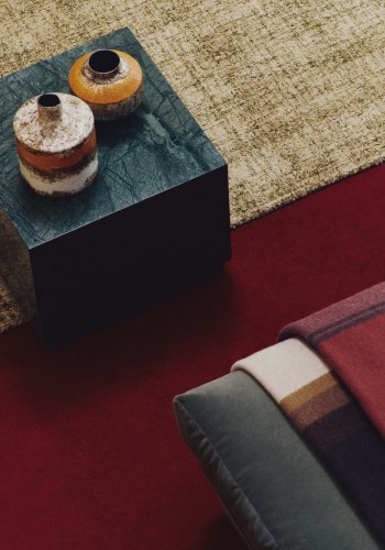 KAVE HOME Estin vase, rund - multifarvet keramik (H:25)