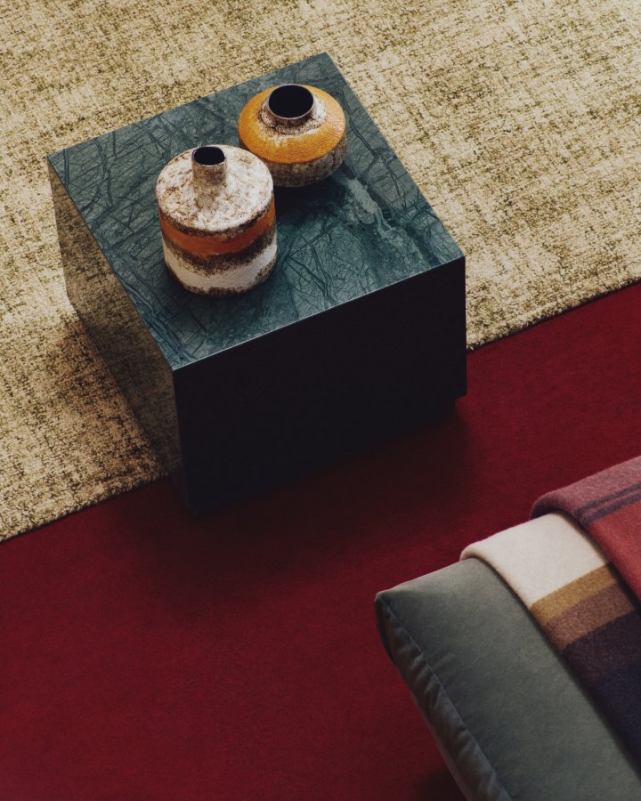 KAVE HOME Estin vase, rund - multifarvet keramik (H:25)