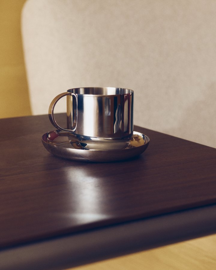 KAVE HOME Nirela kop - rustfrit st�l (s�t med 2)