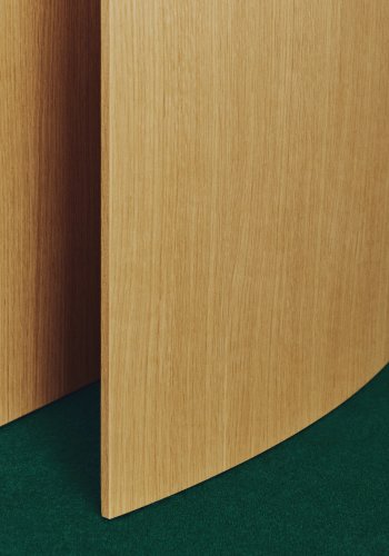 KAVE HOME Litto skrivebord, rektangul�r - natur egetr�sfin&eacute;r (140x60)