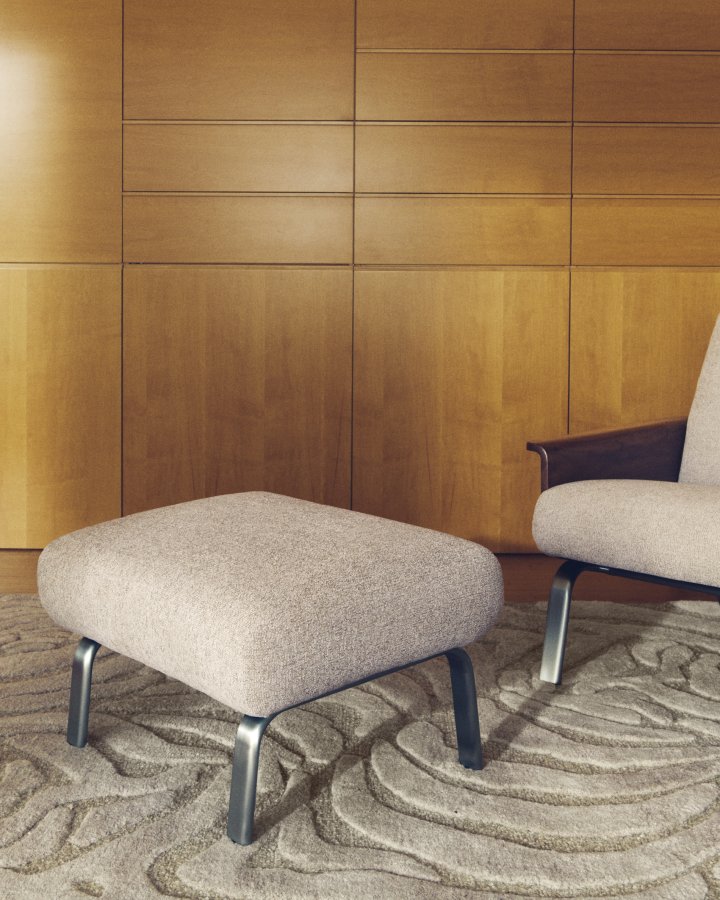 KAVE HOME Tribet gulvt�ppe, rektangul�r - zebra jacquard uld (300x200)