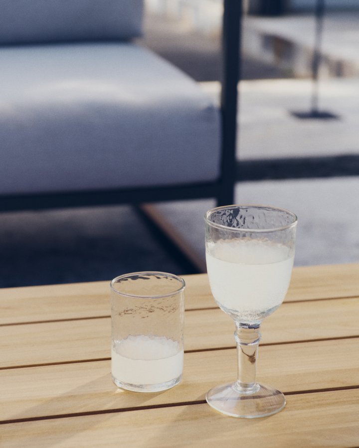 KAVE HOME Vinea vinglas lavet af gennemsigtigt genbrugsglas