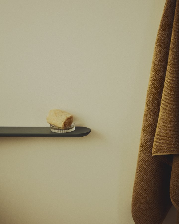 KAVE HOME Arely hylder - gr�n MDF (35cm/55cm) (s�t med 2)