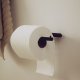 KAVE HOME Arely toiletpapirholder - sort metal