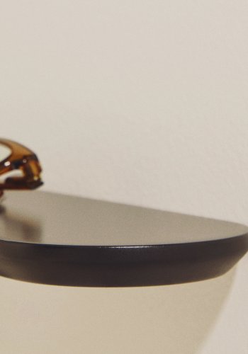 KAVE HOME Arely hylder - sort MDF (35cm/55cm) (s�t med 2)