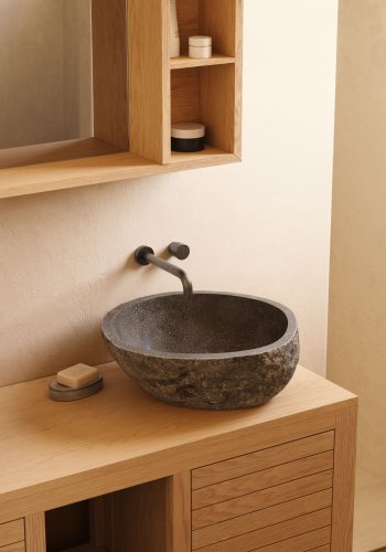 KAVE HOME Tetsu steinservant, 40 cm