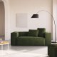 KAVE HOME Blok 2-manns sofa - grnn kordflyel (210 cm)