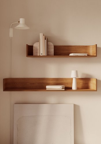 KAVE HOME Aria liten vegglampe - hvit stl