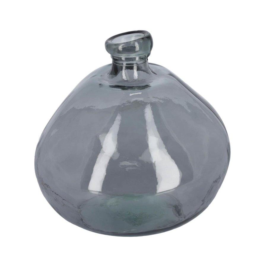 KAVE HOME Brenna-vase i 100 % resirkulert bltt glass, 33 cm
