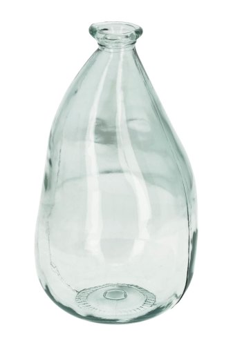 KAVE HOME Brenna vase, medium - klart resirkulert glass (H:36)