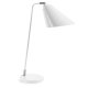 KAVE HOME Tipir bordlampe i stl med hvit finish
