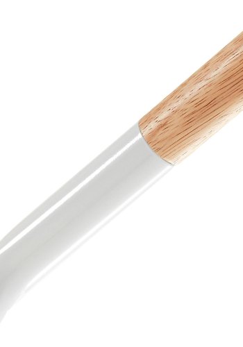 KAVE HOME Bren stumtjener - hvit/naturmetall/tre