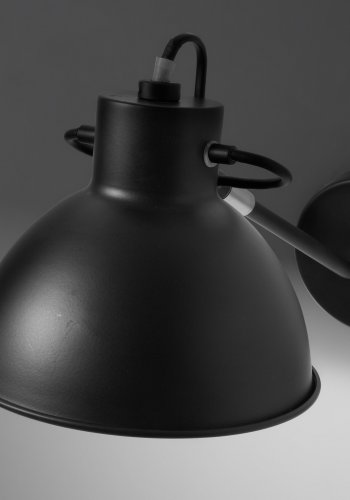 KAVE HOME Offelis vegglampe sort