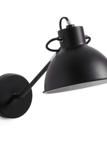 KAVE HOME Offelis vegglampe sort