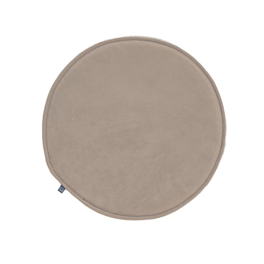 KAVE HOME Rimca stolpute - taupe flyelsstoff (35)