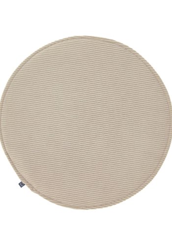 KAVE HOME Sora stolpute - taupe flyelsstoff (35)