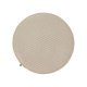 KAVE HOME Sora stolpute - taupe flyelsstoff (35)