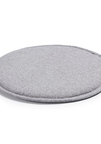 KAVE HOME Silke stolpute, rund - lys gr stoff (35)