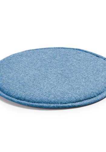 KAVE HOME stolpute i silke, rund - mrkebltt stoff (35)