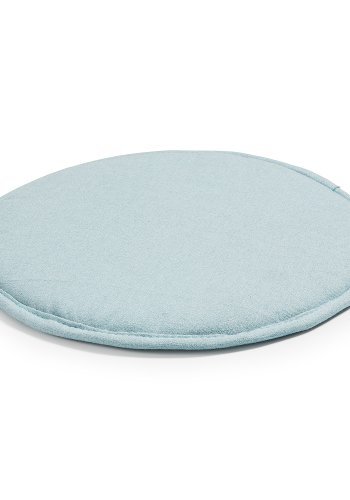 KAVE HOME stolpute i silke, rund - lysebltt stoff (35)