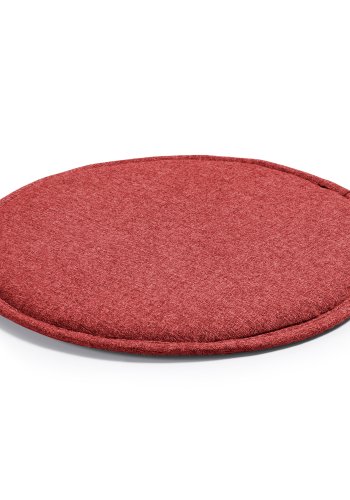 KAVE HOME Silke stolpute, rund - bordeaux stoff (35)