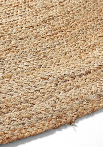 KAVE HOME Doc teppe, rundt - naturlig jute (200)