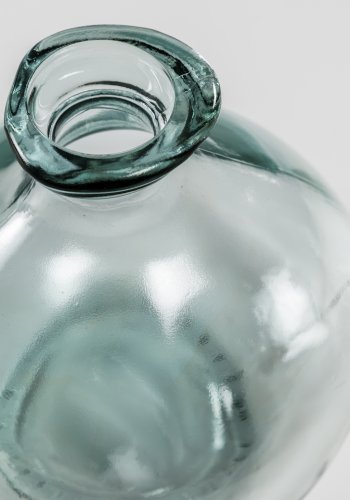 KAVE HOME Brenna vase, liten - klart resirkulert glass (H:18)