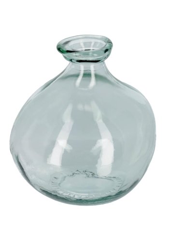 KAVE HOME Brenna vase, liten - klart resirkulert glass (H:18)