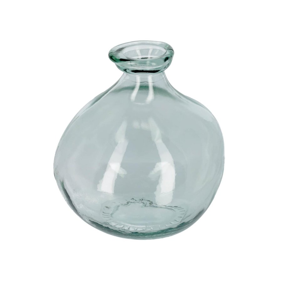 KAVE HOME Brenna vase, liten - klart resirkulert glass (H:18)