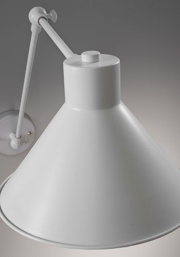 KAVE HOME Dione vegglampe hvit