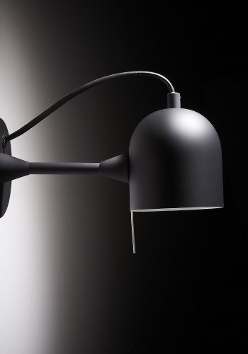 KAVE HOME Lucilla vegglampe sort