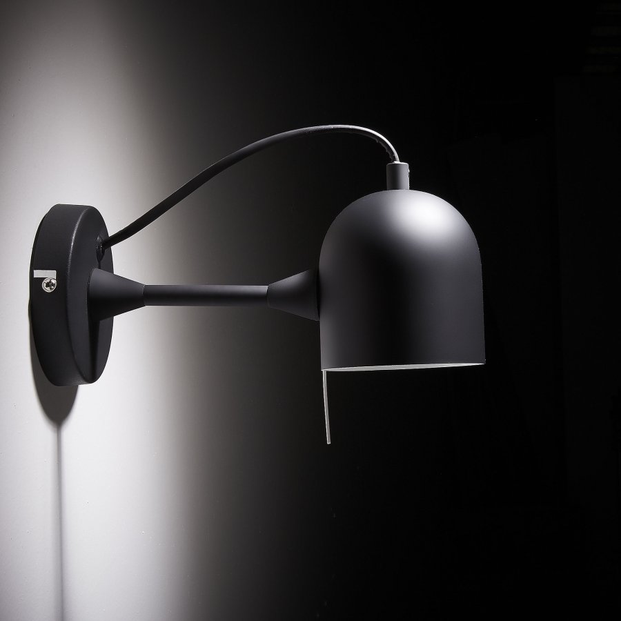 KAVE HOME Lucilla vegglampe sort