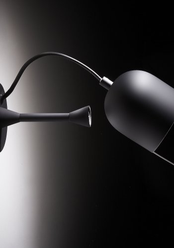 KAVE HOME Lucilla vegglampe sort