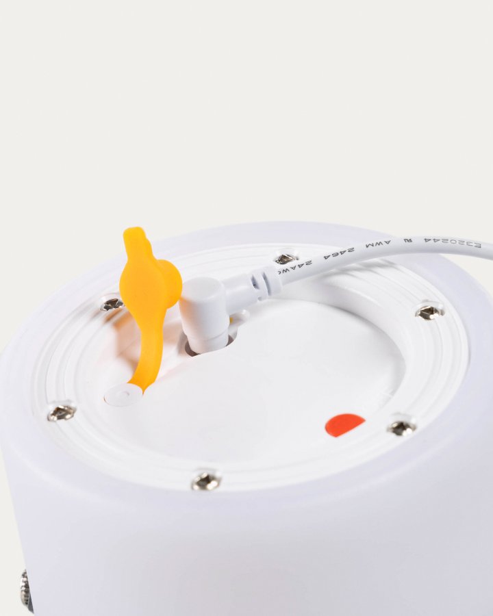 KAVE HOME Ridley mini LED-bordlampe i bl polyetylen