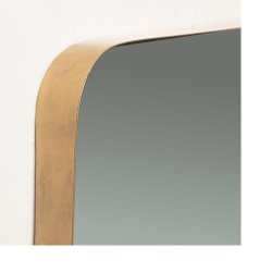 KAVE HOME Marcus vgspejl - spejlglas og guld metal (100x30)
