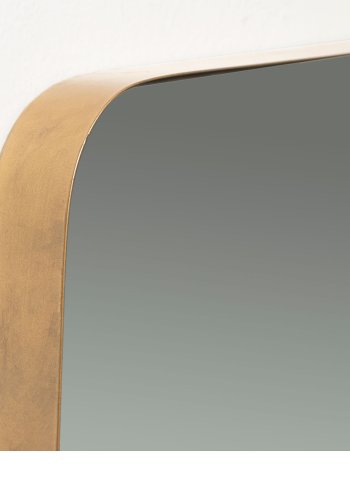 KAVE HOME Marcus veggspeil - speilglass og gullmetall (100x30)