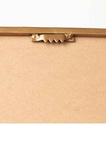 KAVE HOME Marcus veggspeil - speilglass og gullmetall (100x30)