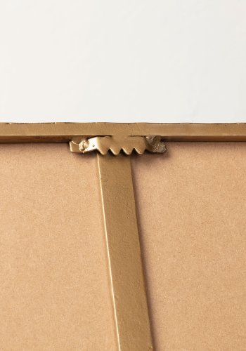 KAVE HOME Marco veggspeil, firkantet - speilglass og gullstl (60x60)