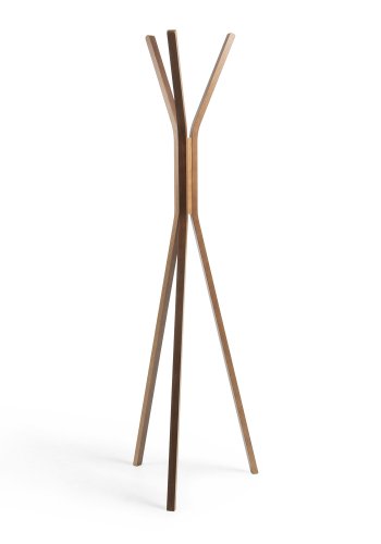 KAVE HOME Benzara stumtjener - naturlig valnttfinish