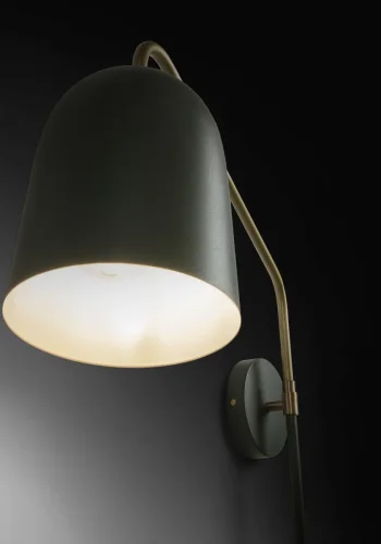 KAVE HOME Bjerne vegglampe - grnt metall 