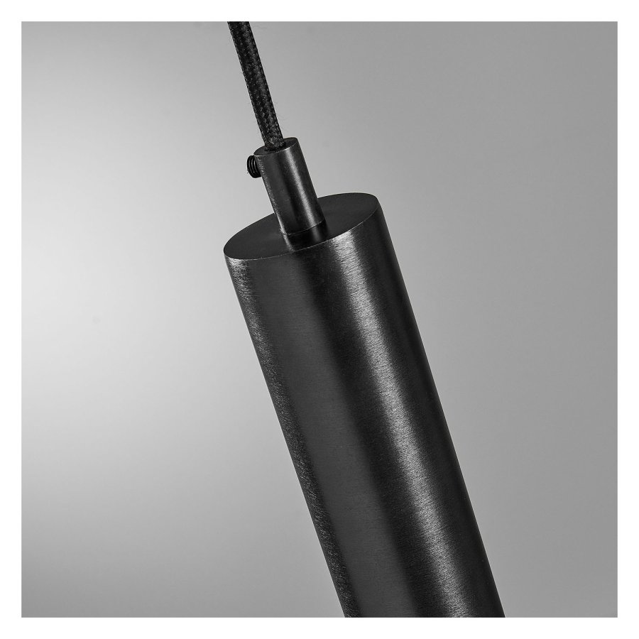 KAVE HOME rund Maude taklampe - svart metall 