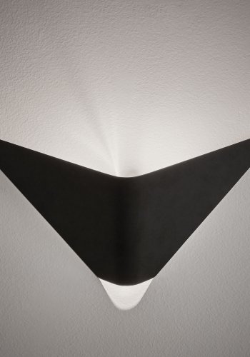 KAVE HOME Ginebra vegglampe - sort stl