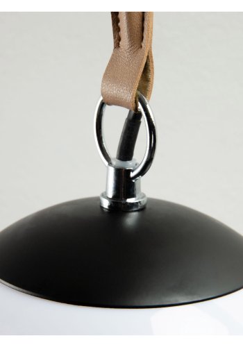 KAVE HOME Monteiro Tischleuchte - Acrylglas und schwarzes Metall