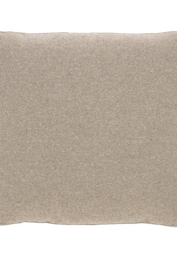 KAVE HOME Blokkpute i beige, 60 x 60 cm