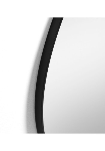 KAVE HOME Anera veggspeil - speilglass og sort metall