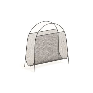 KAVE HOME Aviva magasinholder m. hndtag - mrkegr metal