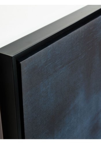 KAVE HOME rektangulrt Wrigley-bltt bilde - flerfarget papir og tre (90x60)