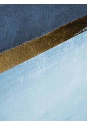 KAVE HOME rektangulrt Wrigley-bltt bilde - flerfarget papir og tre (90x60)