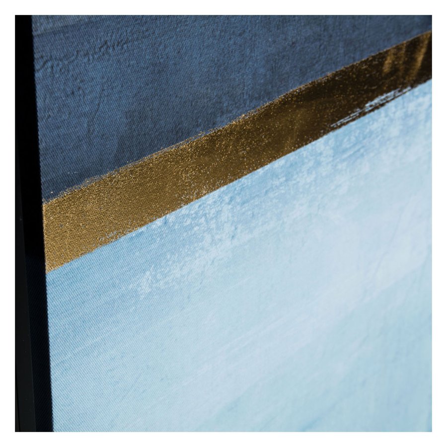 KAVE HOME rektangulrt Wrigley-bltt bilde - flerfarget papir og tre (90x60)